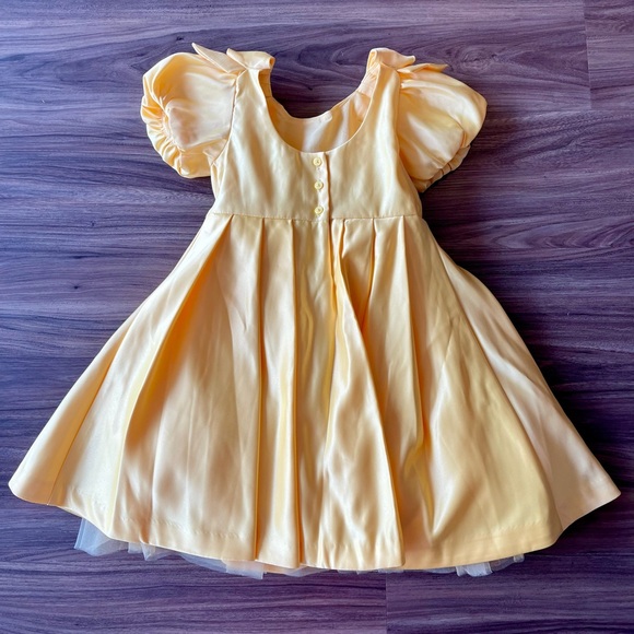 Janie and Jack Disney Belle Dress - Picture 2 of 4